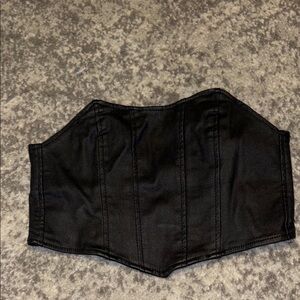 Black Edikted Corset Top